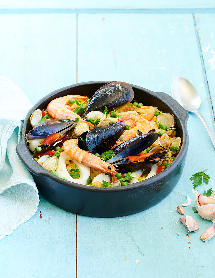 Seafood Paella