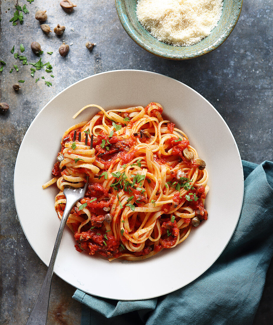 Linguine à la putanesca