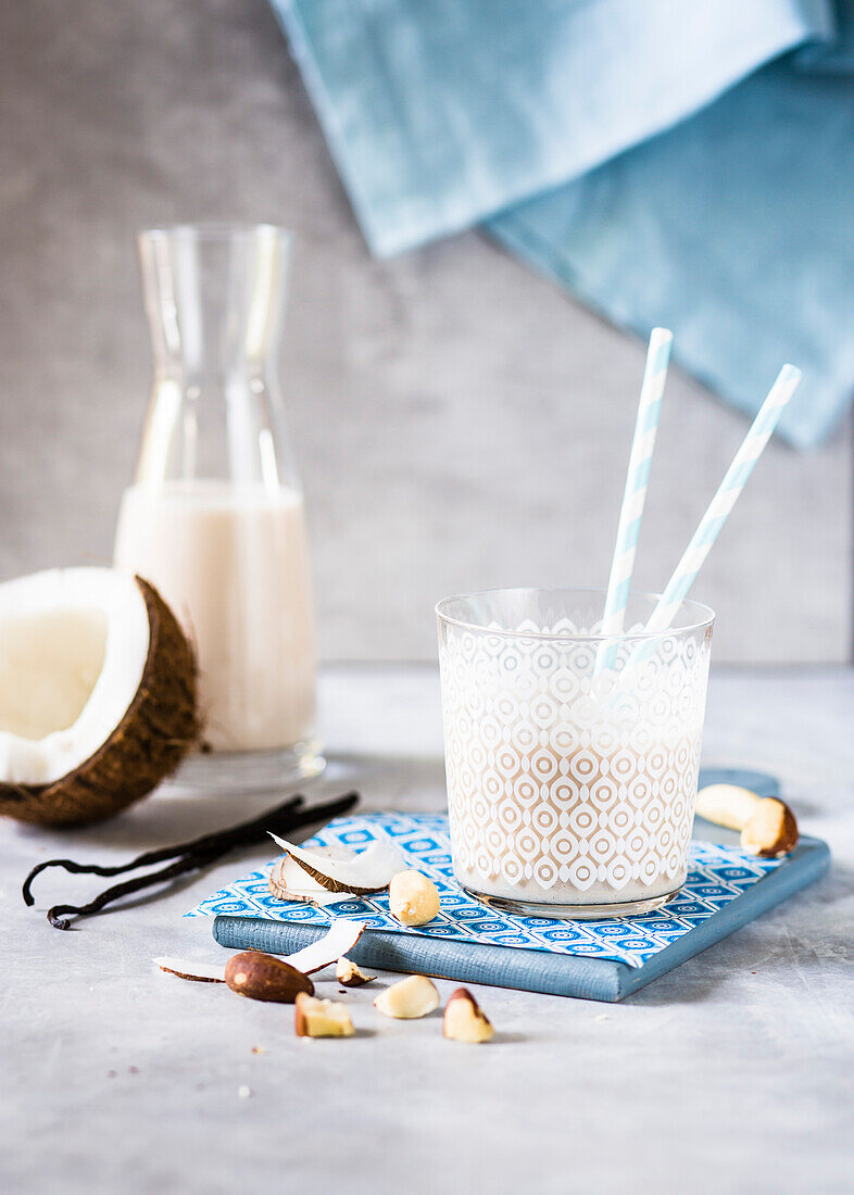 Brazilian coconut milk with vanilla