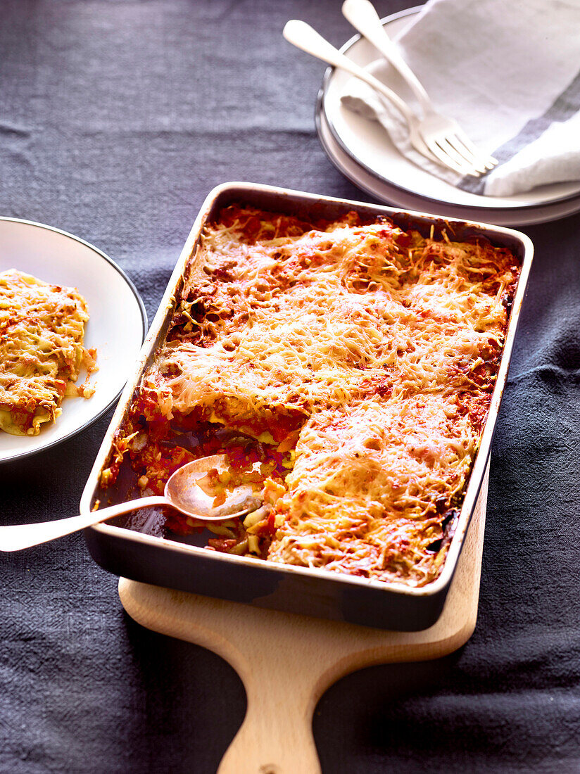 Lasagna with bolognese