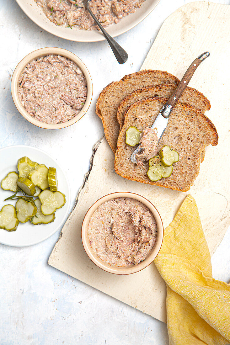 Traditional rillettes