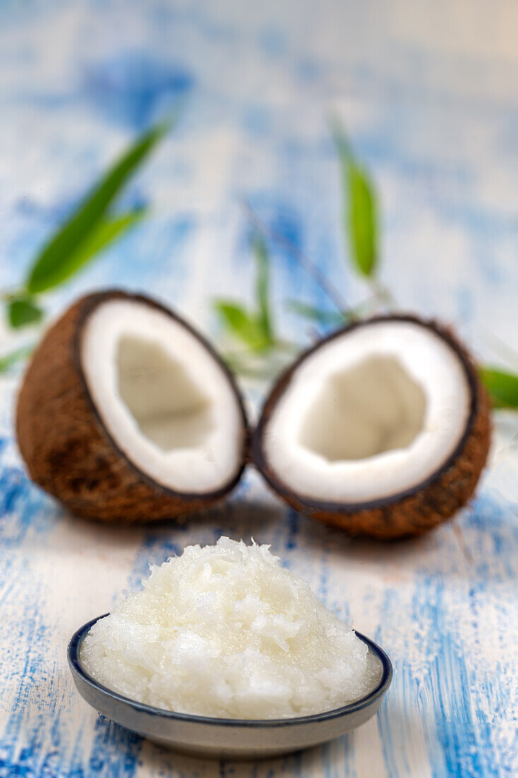 Pflanzliches Öl aus der Kokosnuss