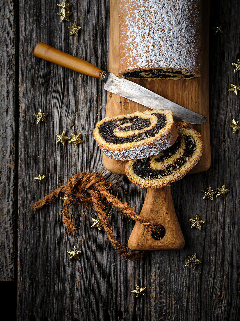 Makowiec (poppy seed roll, Poland)