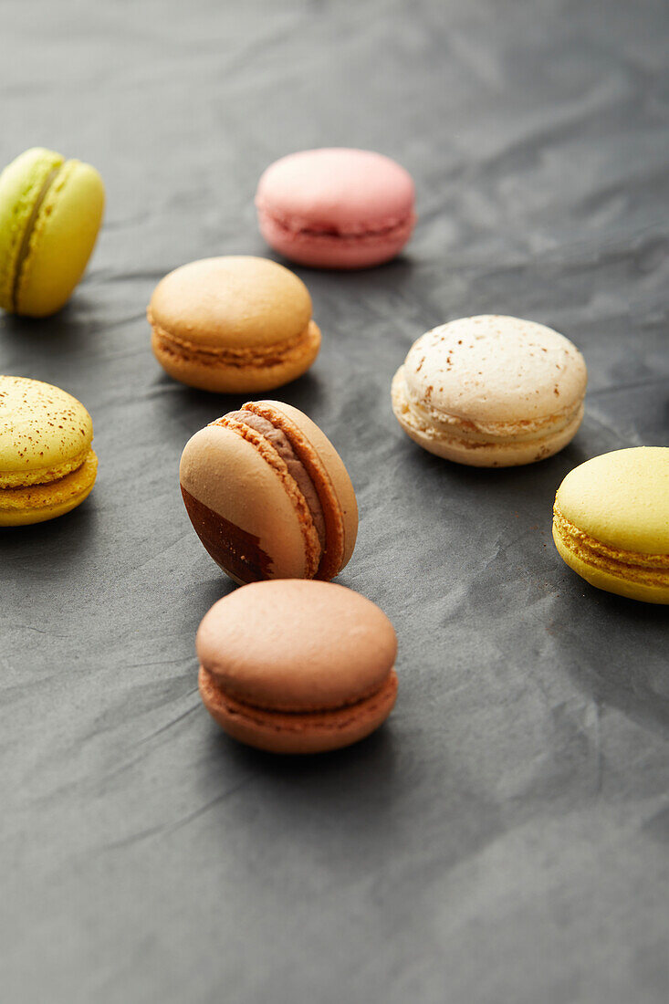 Sortiment von Macarons