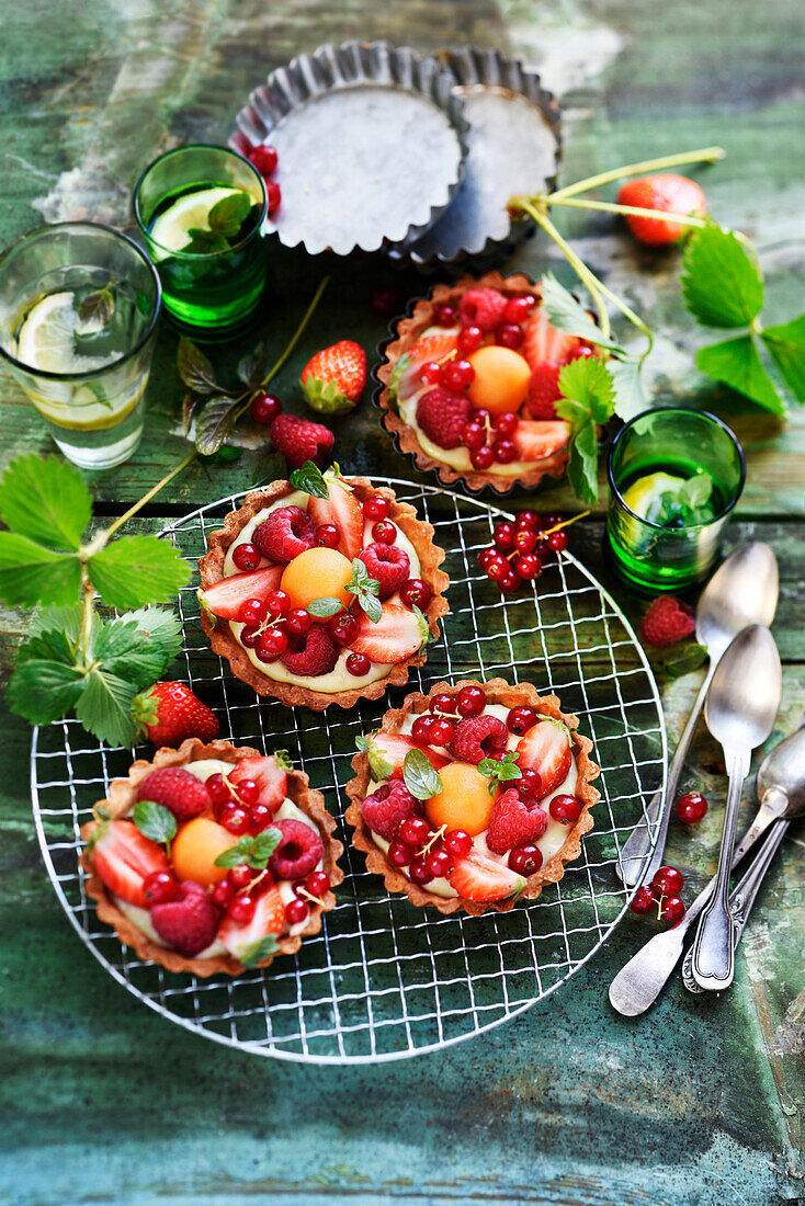 Summer Fruit Tartlets