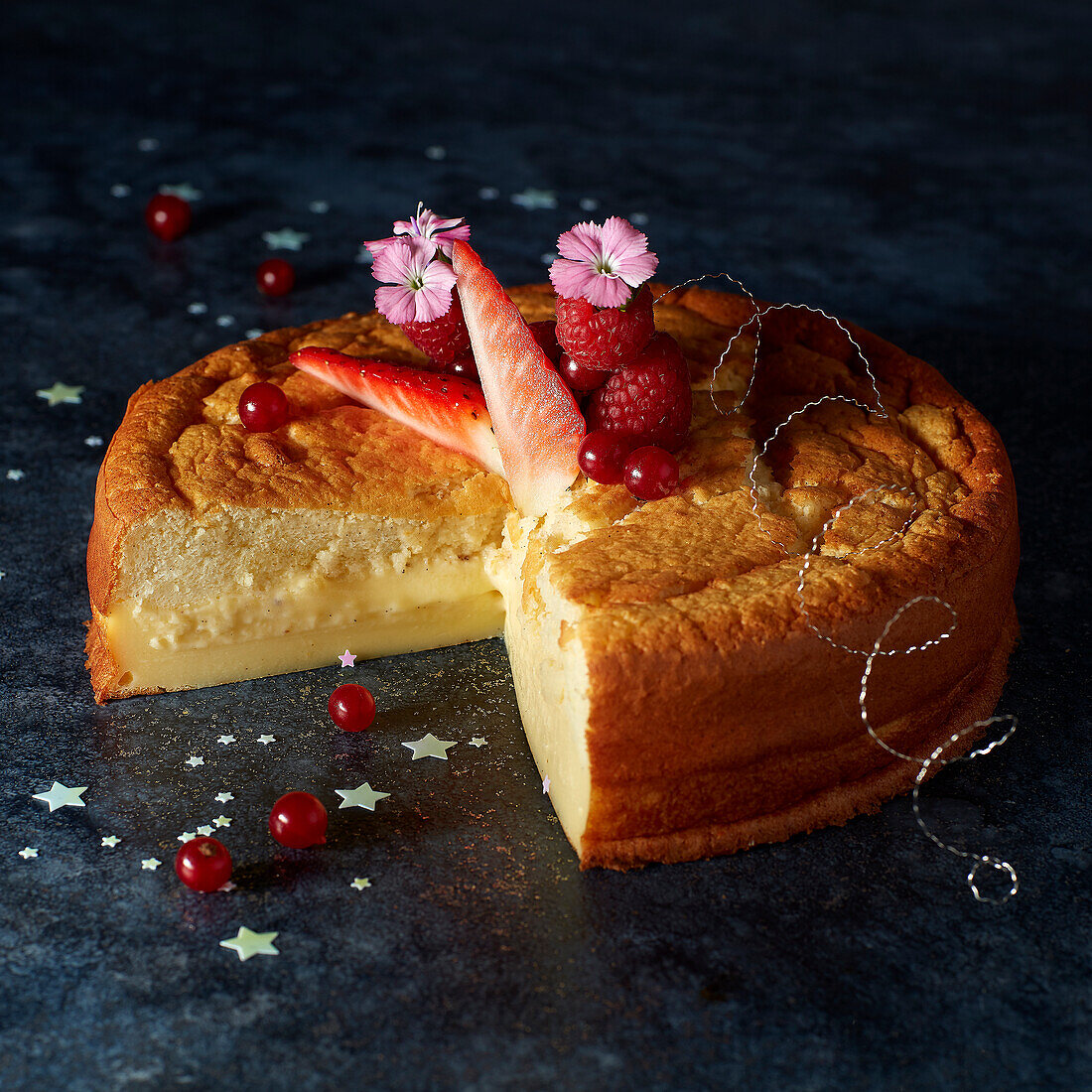 Gateau Magique (French cake with three layers)