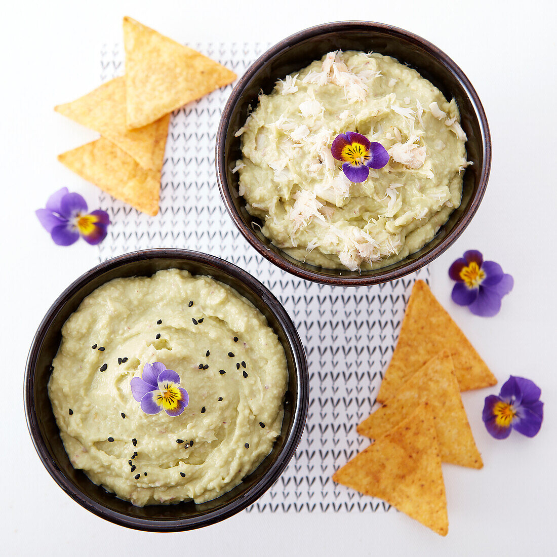 Guacamole mit Tortilla-Chips