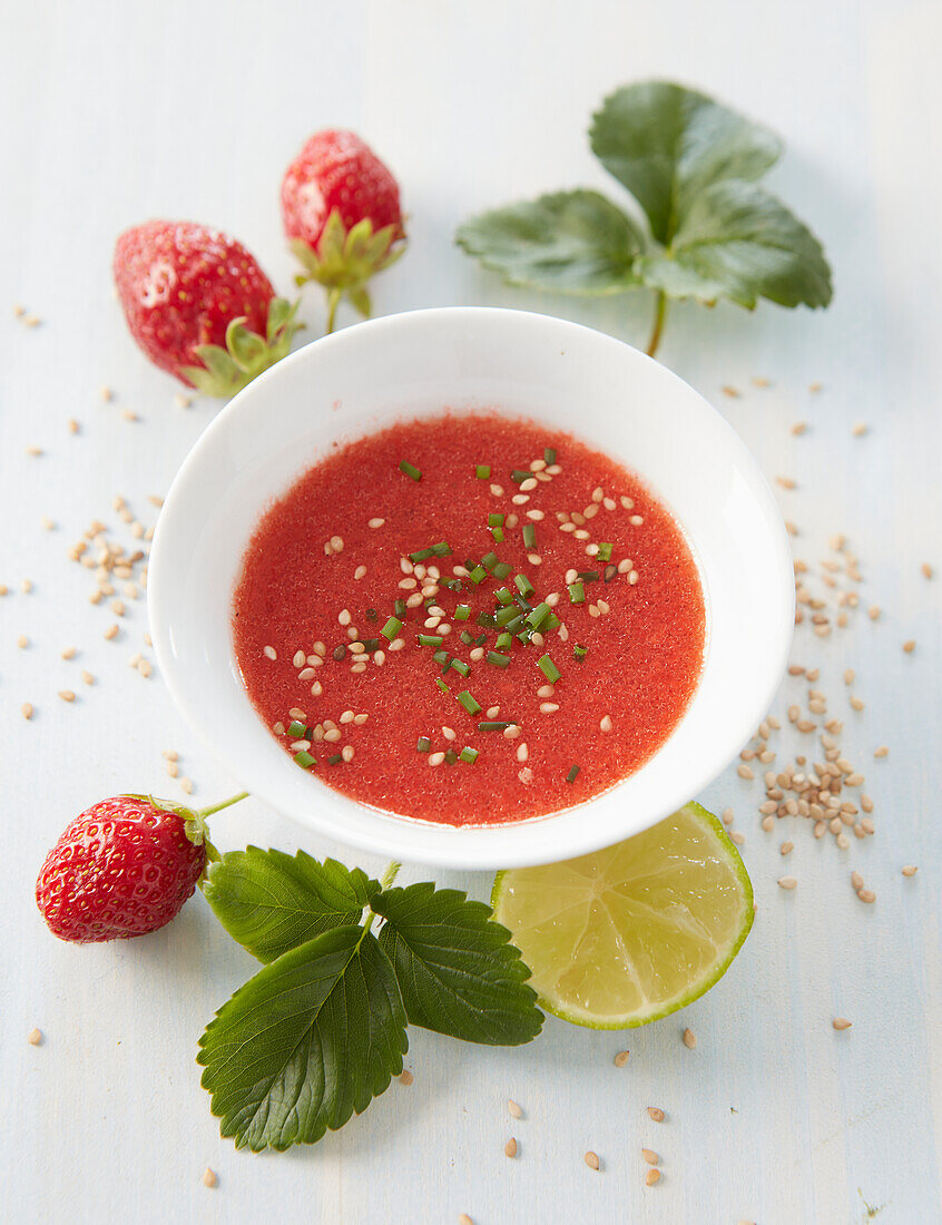 Strawberry vinaigrette