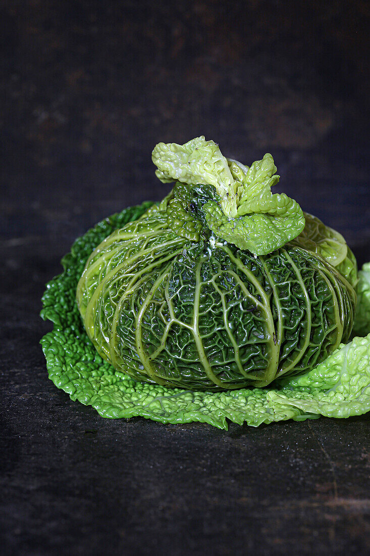 Stuffed savoy cabbage