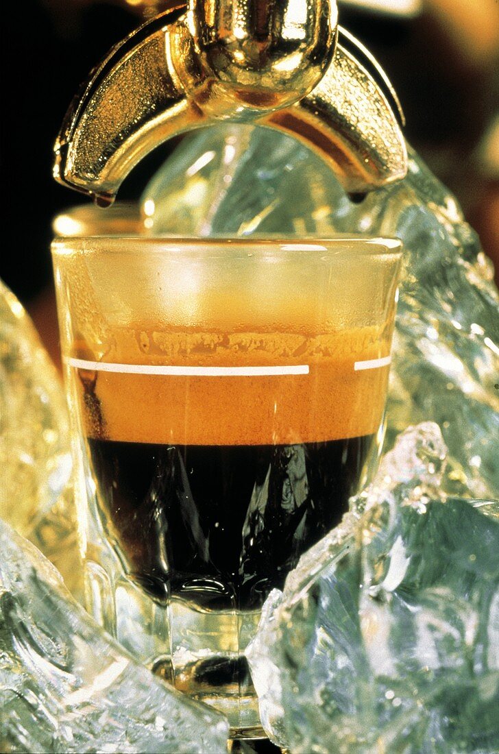 Extracting Espresso into Glass