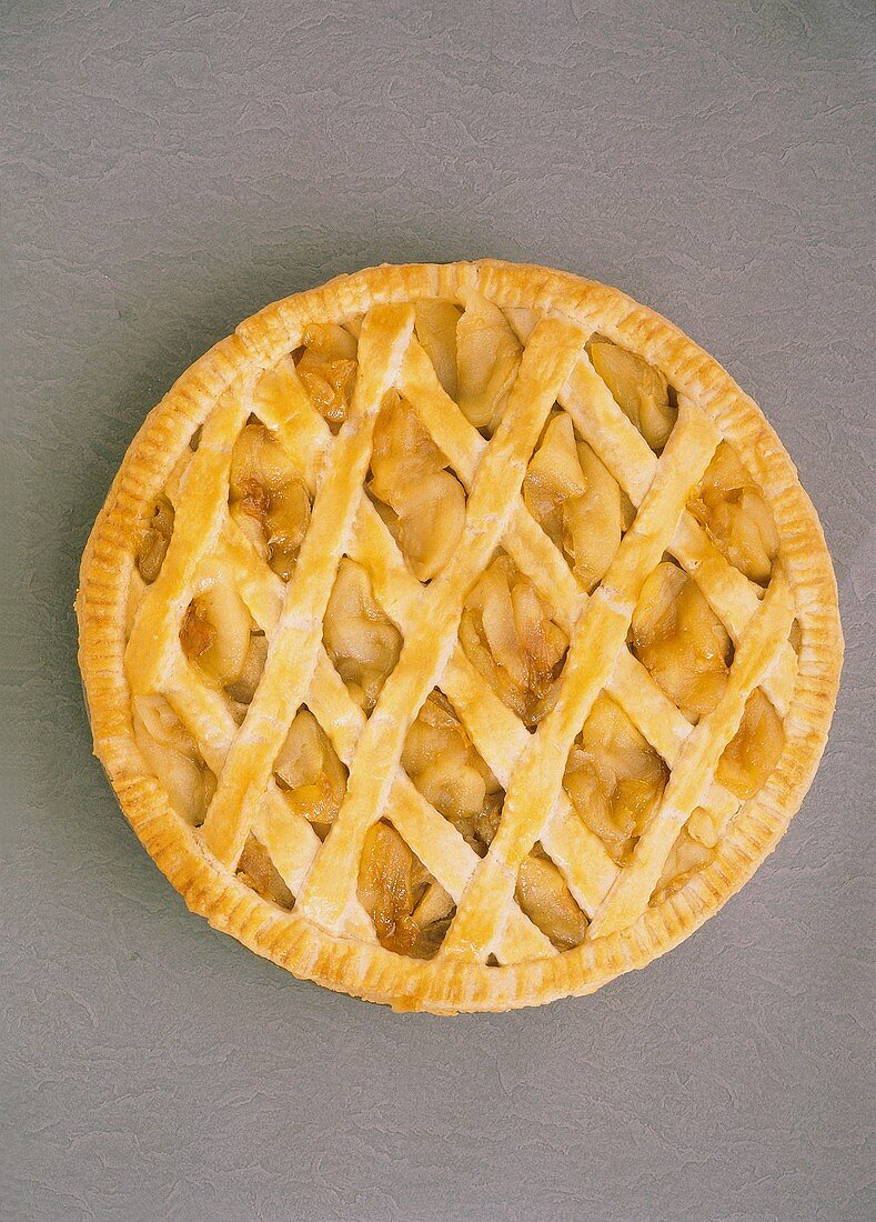 Whole Apple Pie with Lattice Crust