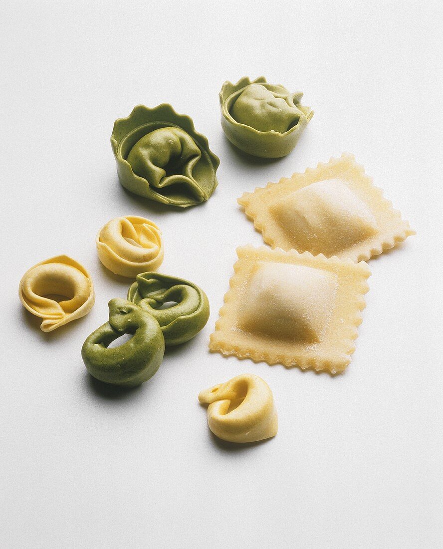 Frische Ravioli, Tortellini & Spinattortellini