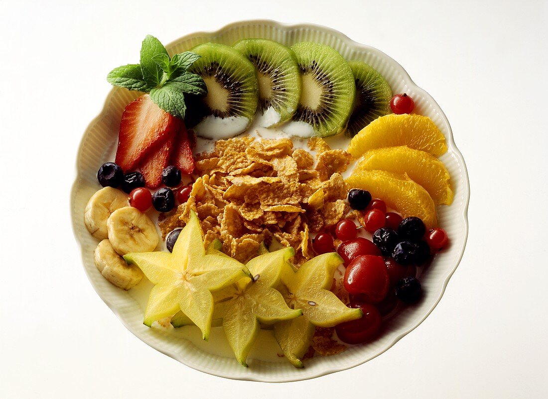 Cornflakes with Fruit