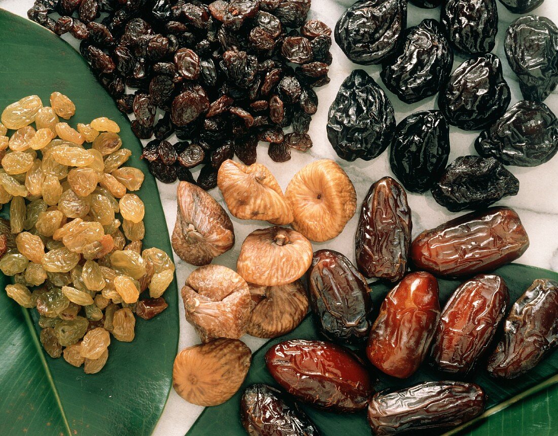 Several Dried Fruits