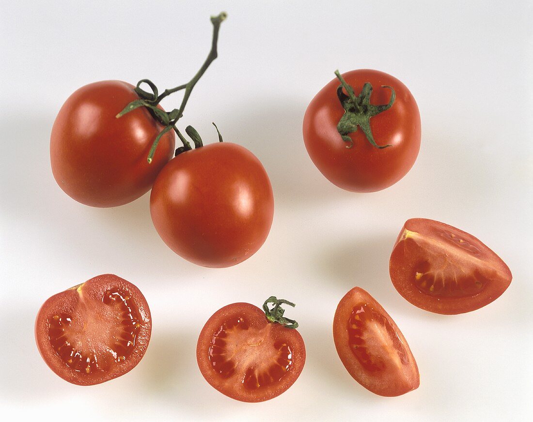 Fresh garden tomatoes