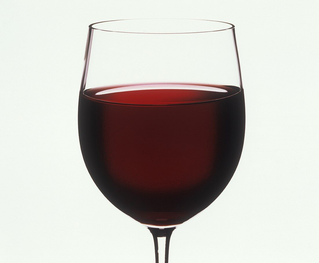 Ein Glas Rotwein