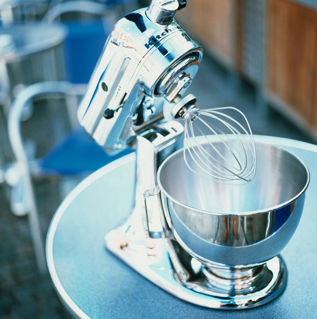 A Stainless Steel Mixer