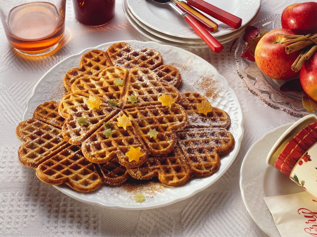 Christmas Waffles