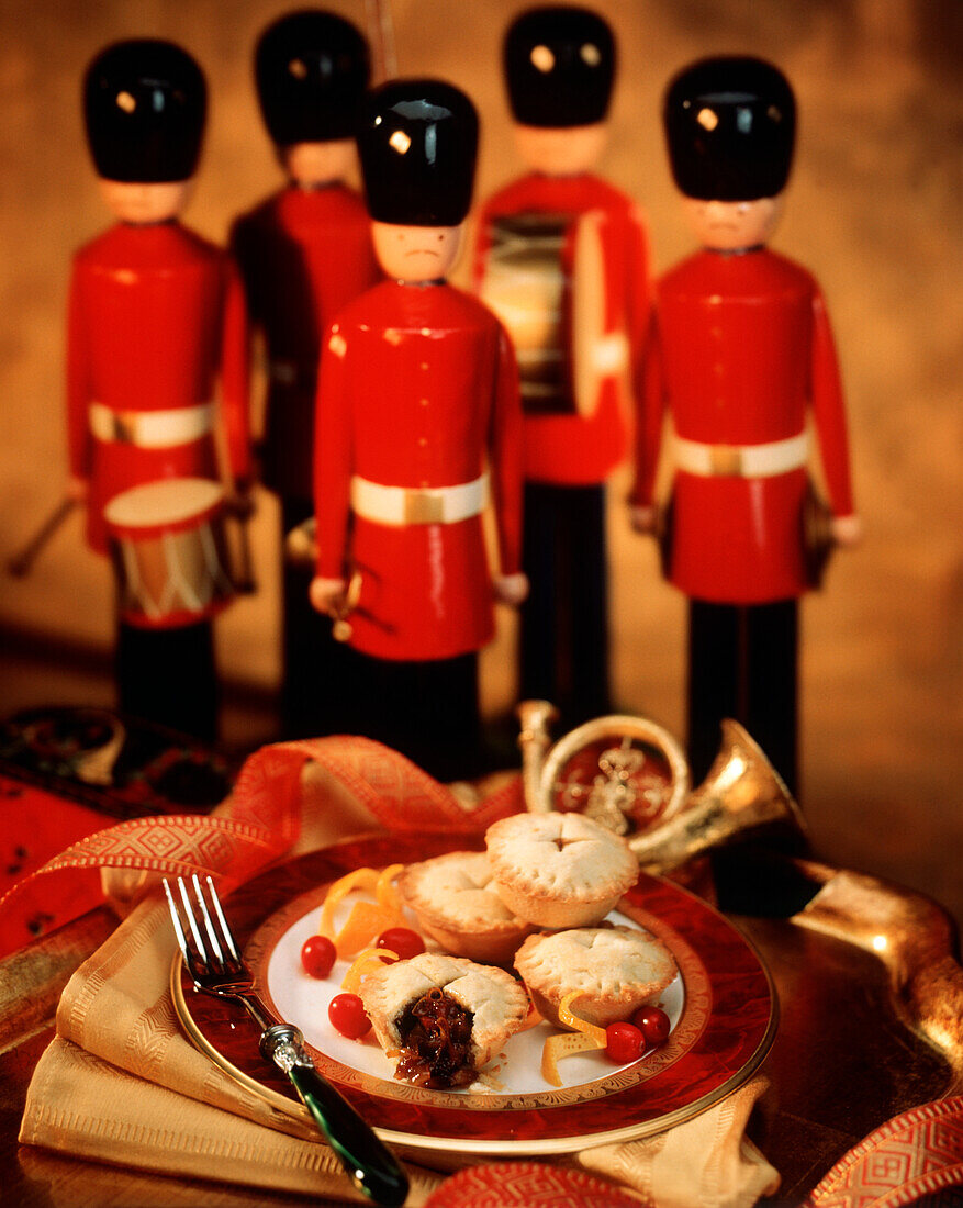 Mini-Mincepies zu Weihnachten