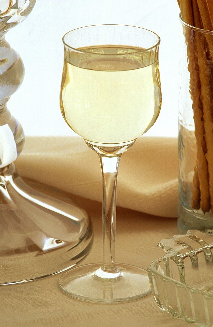 A Glass of White Wine