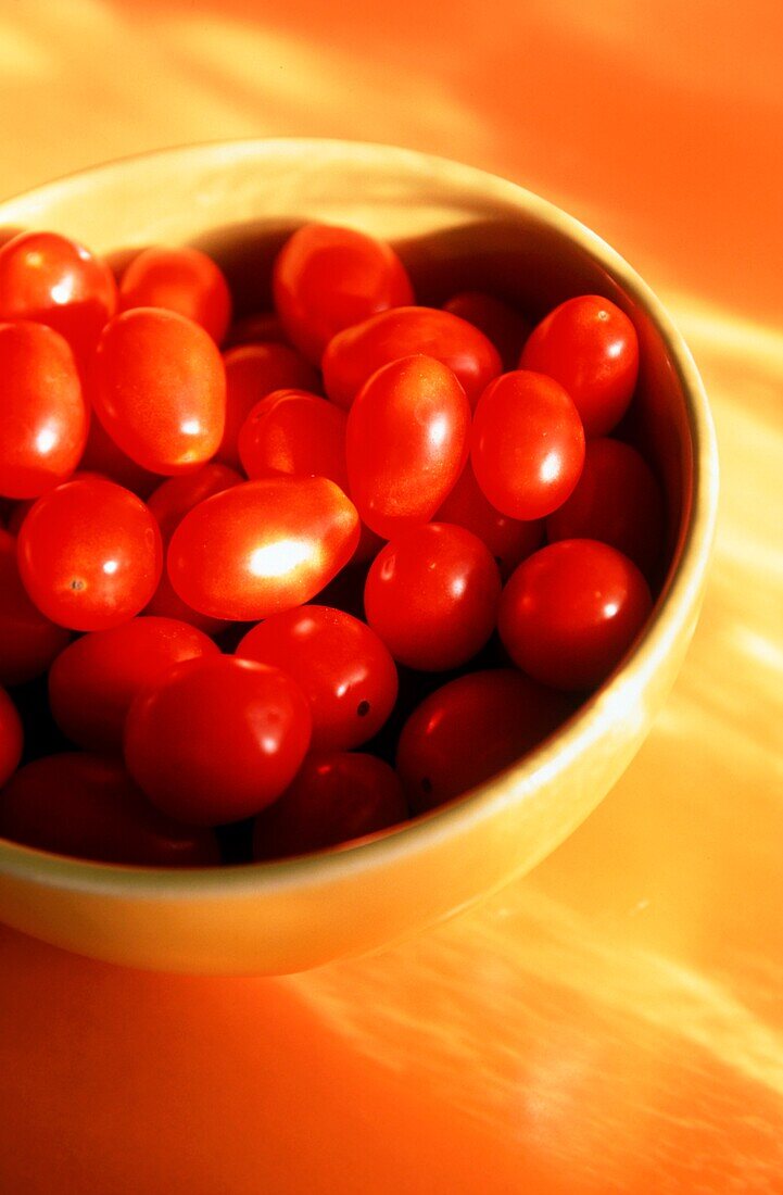 A Bowl of Grape Tomatoes