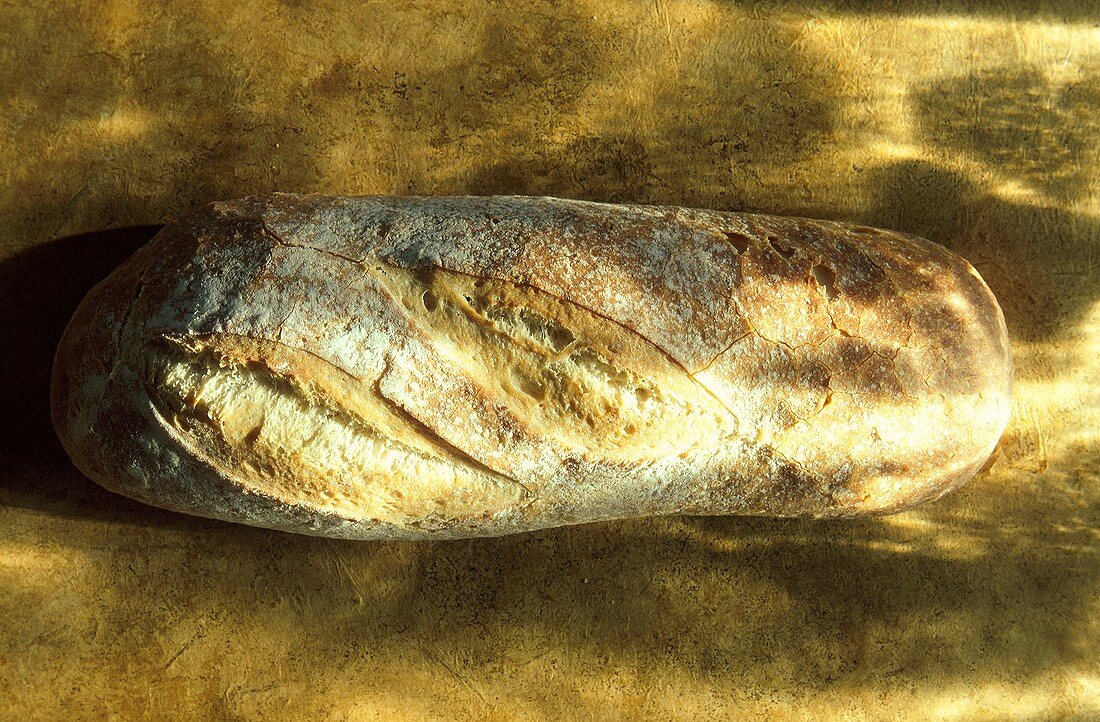 Ein Laib Sauerteigbrot