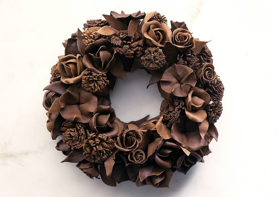 A Chocolate Wreath