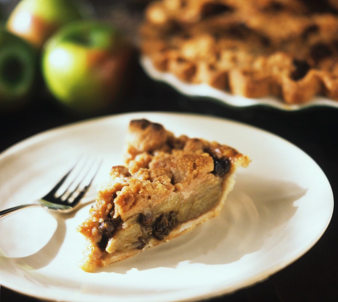 A Slice of Apple Raisin Pie