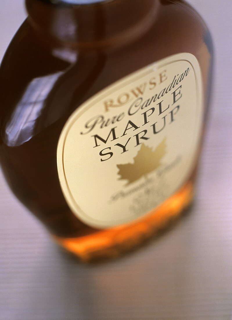 A Bottle of Pure Maple Syrup