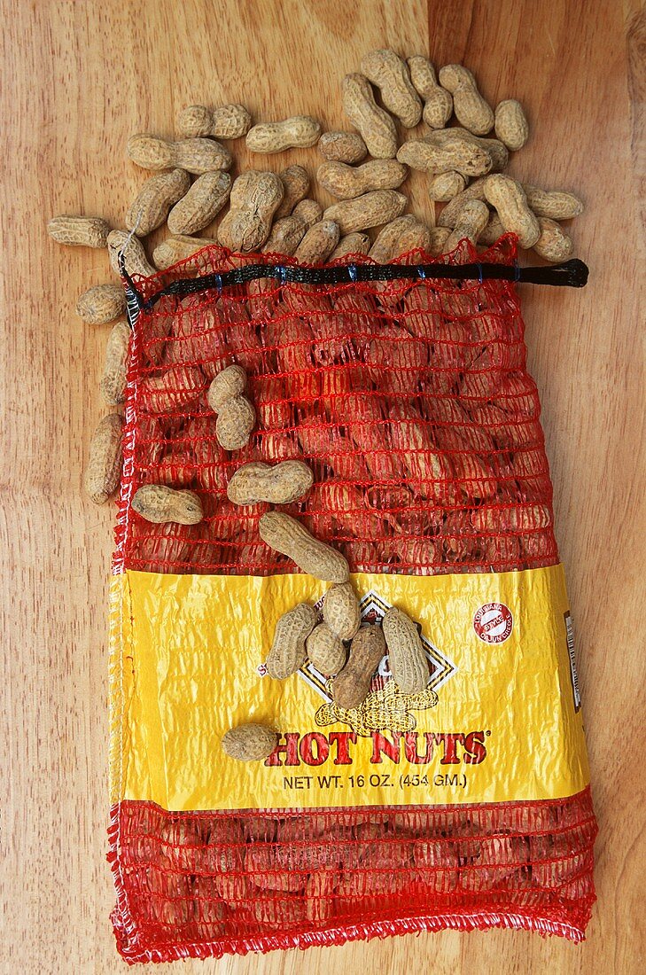Bag of Hot Peanuts