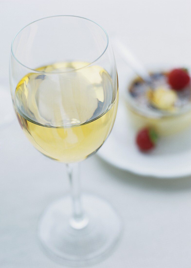 A Glass of White Wine