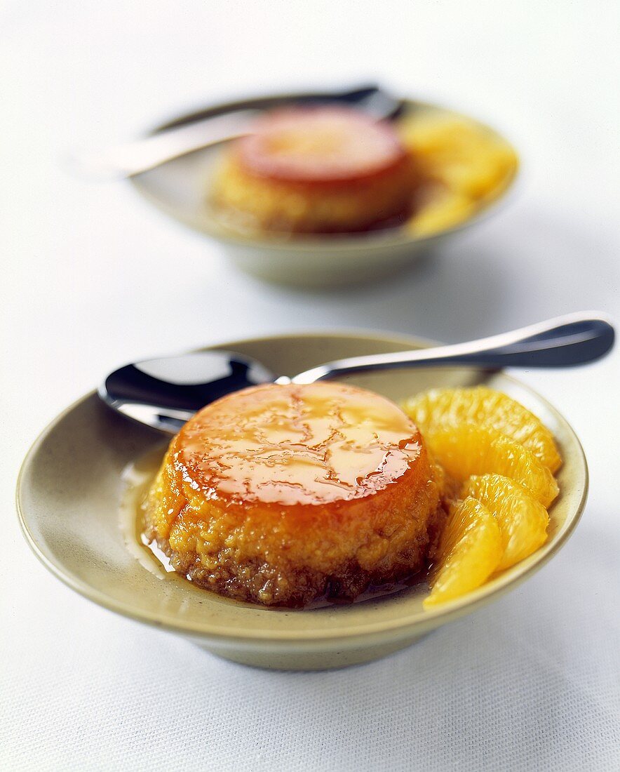 Orangenflan