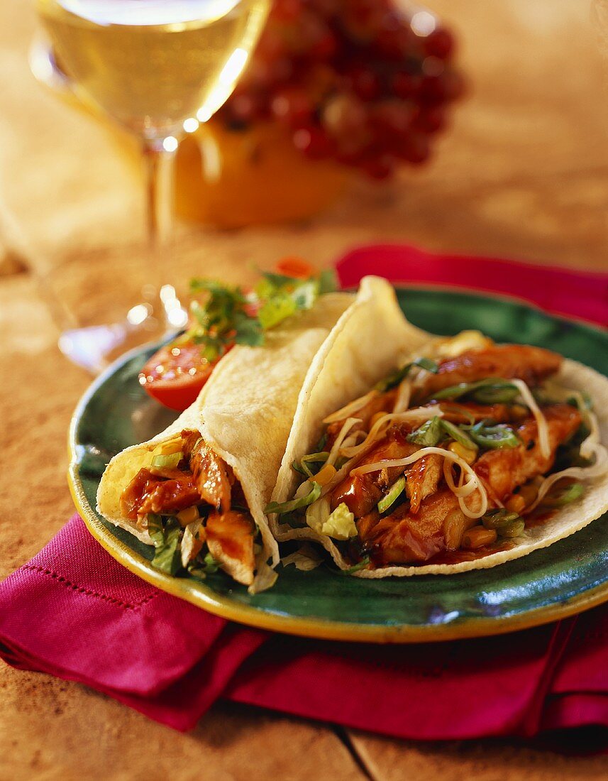 Sweet and Sour Chicken Wrap