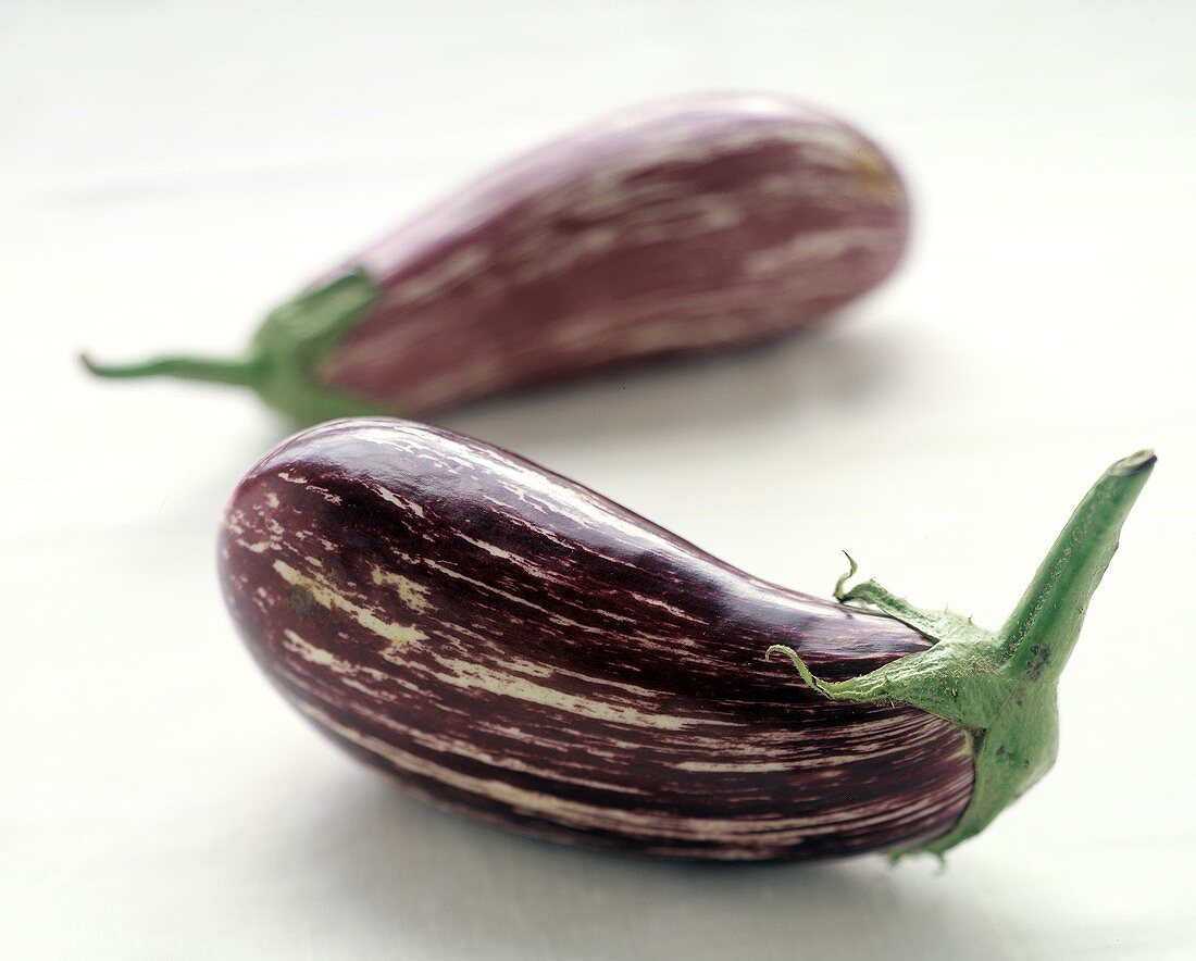 Two Aubergine