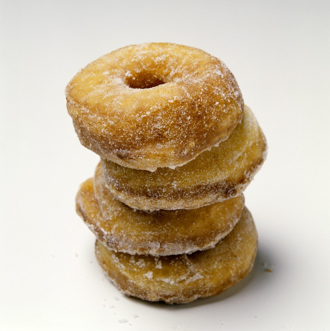 A Stack of Sugar Doughnuts