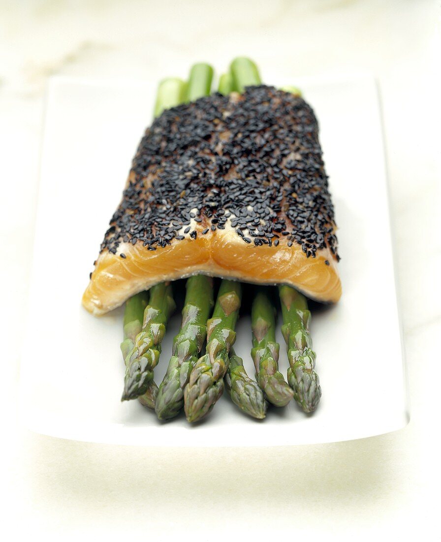 Salmon and Asparagus