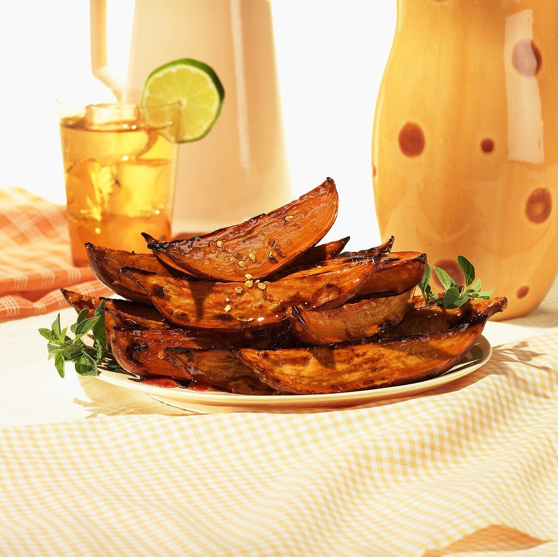 Swwet Potato Fries on a Plate