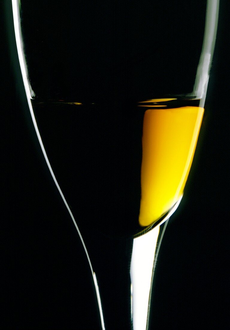 Cognac im Glas (Nahaufnahme)