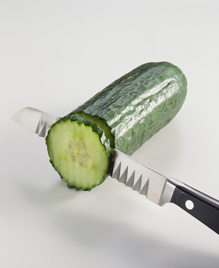 Cutting a Cucumber