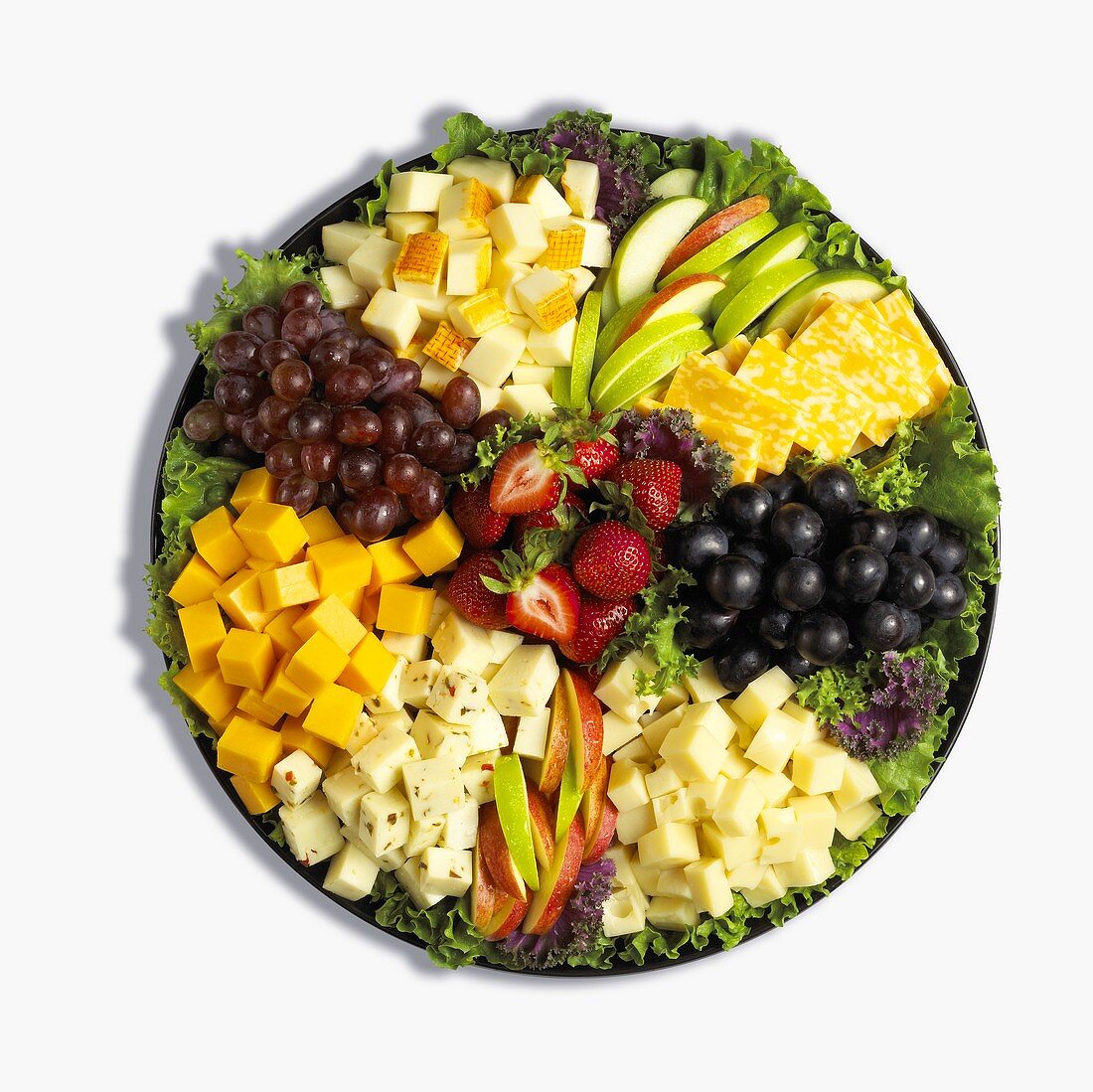 A Fruit and Cheese Platter