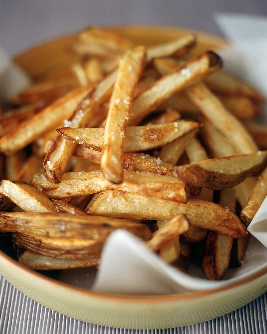 Oven Roasted French Fries with Salt