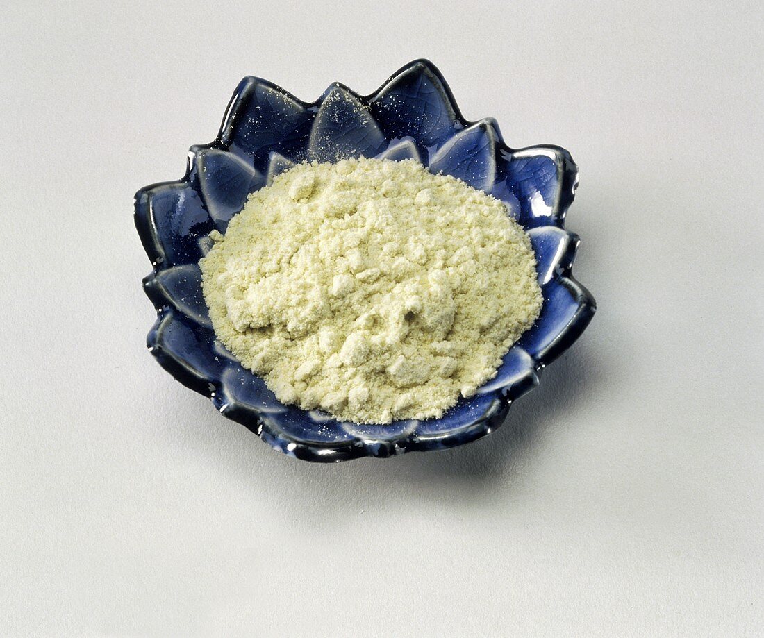 Wasabi Powder on a Dish