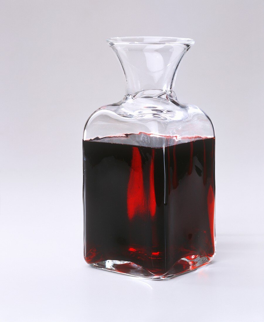 Red Wine in a Decanter