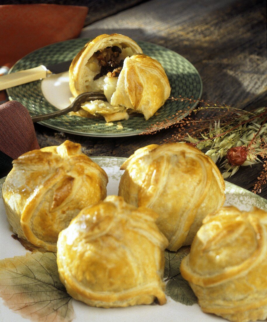 Filled Puff Pastry Apples