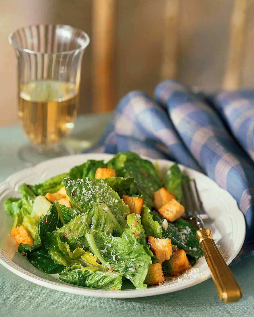 A Serving of Caesar Salad