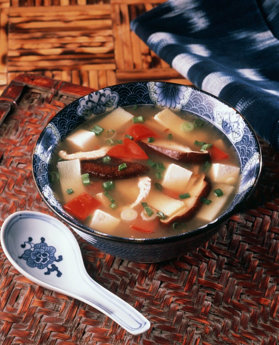 A Bowl of Tofu Soup