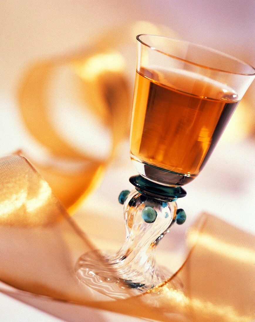 Liqueur in a Cordial Glass