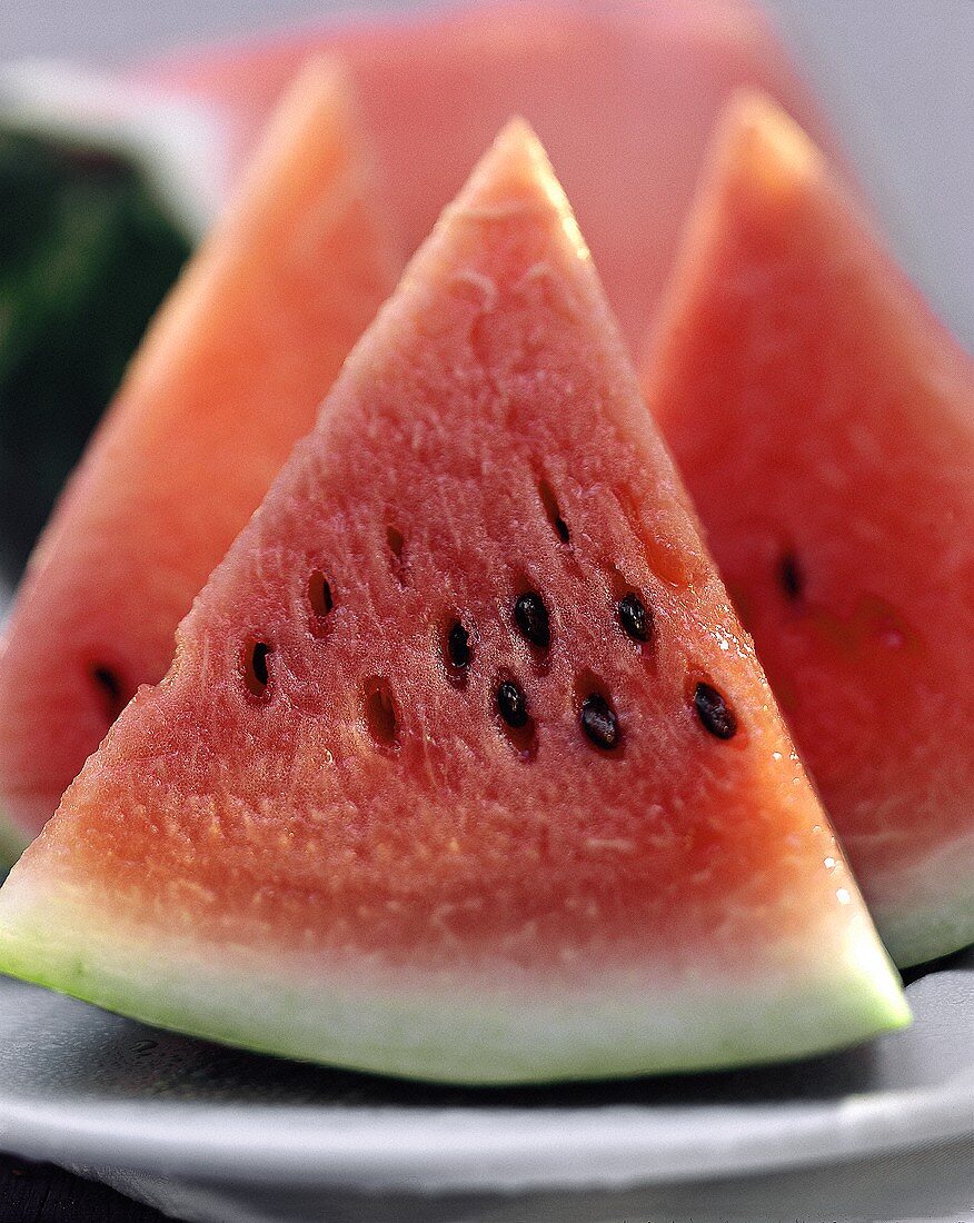 Close Up of Watermelon Wedges