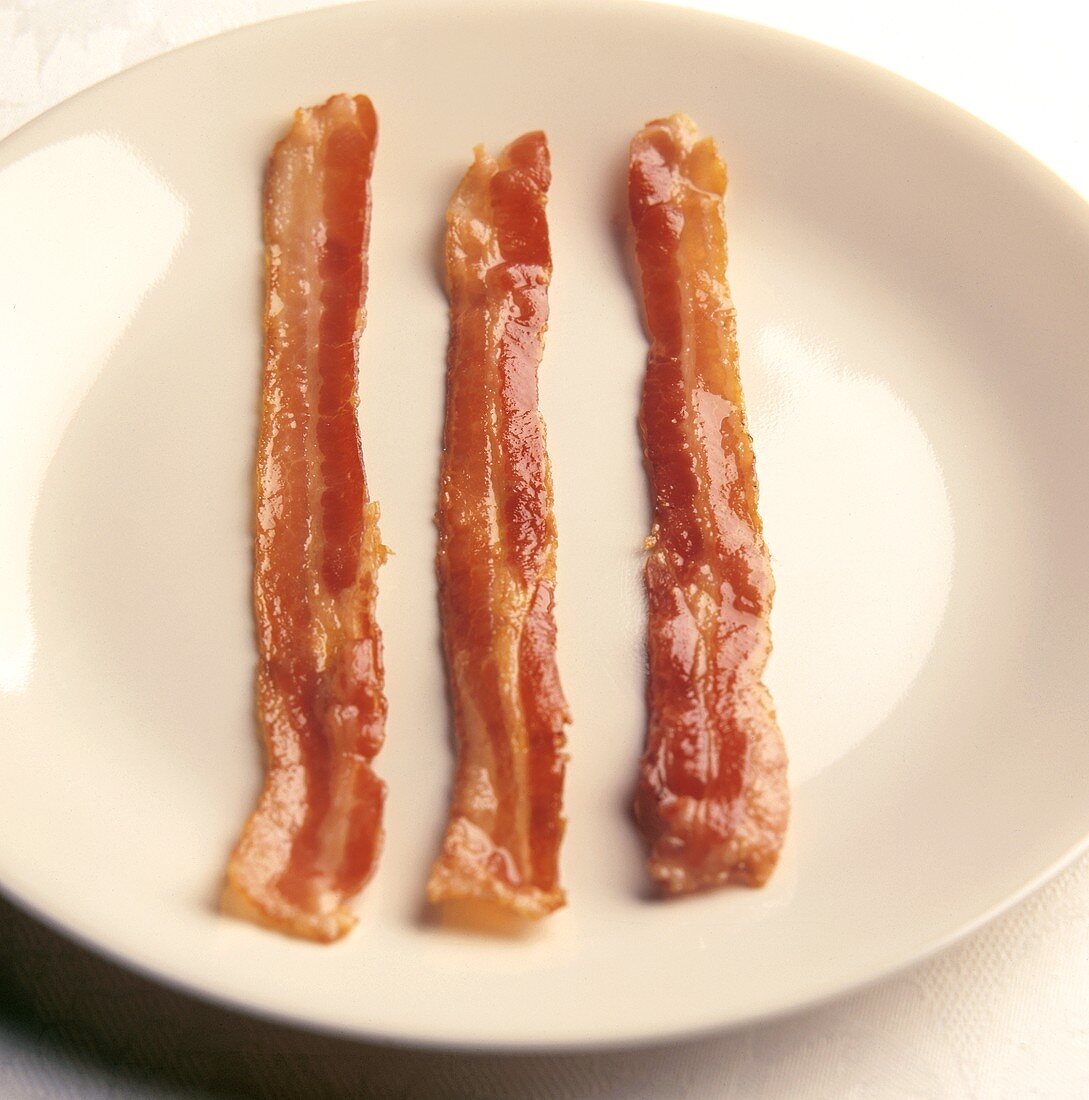 Bacon on Plate