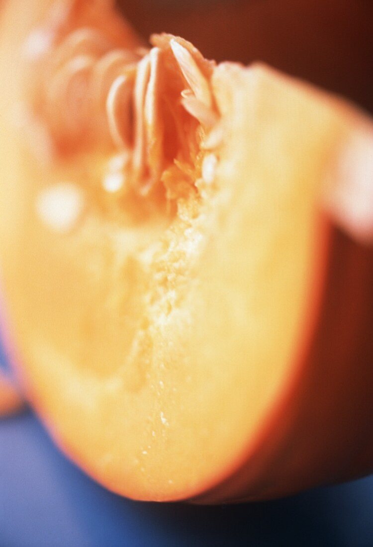 Close Up of a Pumpkin Wedge